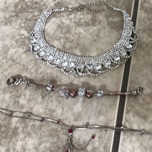 Necklace and bracelet